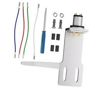 TSMORY Multiple Brand Compatible Turntable Cartridge Leads Wire High Durability Metal Cores Enhances Sound Phonograph Needle Leads Wire