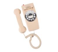 TSMORY Multiple Use Vintages Styles Fixed Landlines Telephone for Home School Restaurant Art Center Wall Mounted FSK DTMF Compatible