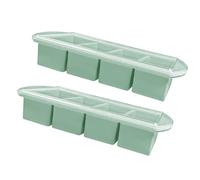 TSMORY Multipurpose Silicones and Wire Ice Tray Including Cover for Various Frozens Culinary Preparations Soup Ice Tray