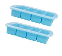 TSMORY Multipurpose Silicones and Wire Ice Tray Including Cover for Various Frozens Culinary Preparations Soup Ice Tray