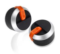 TSMORY Pack of 2 Replacement Knobs for Sustainable Barbecue Use High Temperature Resistant Ergonomic Griddle Accessories Grills Knobs