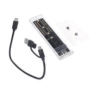 TSMORY Portable-M.2 NVMe SSD Case-Shell USB 3.1 TypeC Hard Drive Box M.2 NVME Portocol For M.2 SSD Box Portable Case-