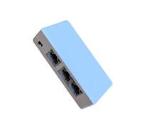 TSMORY Power Over Ethernet Extender Splitter Featuring Real Time LED for Wide Applications Desktop POE
