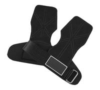 TSMORY Professional Leather Workout Gloves Thick Padding Not Frictions Design Suitable for High Intensity Training Event Adjustable Leather Workout Gloves