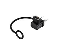 TSMORY Quick User Friendly USB 4 Adapter 80Gbps Data Transfer Stable Metal Housing Portable Design for Mobile Workers USB C Transfer Compatibility