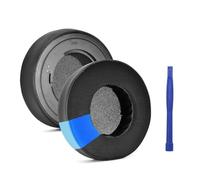 TSMORY Replacement Cooling Gel Earpads for Gaming Headsets Enhanced Comfort and Overheating Fabric Noise Isolating Ear Cushions