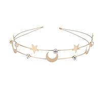 TSMORY Shining Butterfly Hair Hoop Alloy Headband with Multi Layer Stage Party Women Styling Headwear