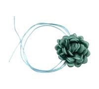 TSMORY Stylish Rose Blossom Necklace Simulation Flower Neckchain Women Girls Collarbone Chain Eye Catching Choker Accessory