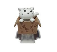 TSMORY Suitable For MX Mechanical Keyboard For Cap Cartoon Anime Keycap Gifts Teens Cute Bottom Backlit Mechanical Keyboard Keycaps