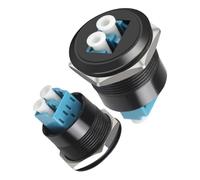 TSMORY Transmission Female to Female Fiber Networking Module Panel for Various Networking Installations Adapters Plate