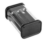 TSMORY Transparents PowerBank Case for 18650 Batteries Not Soldering Need Overloads Protections for Secure Mobile Charging and Not Solder Holder