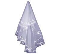 TSMORY Wedding Bridal Veil Multi Color Bride Veil Long Tulle Veil Wedding Hair Accessories for Women Bridesmaid