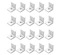 Tsnamay 3030 Inside Corner Bracket for 3030 Aluminum Extrusion Profile 30 x 30 x 26mm with Slot 6mm-20PCS