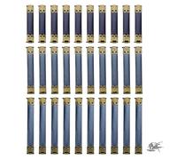 Tsnamay 30Pcs Flex Frame Bag Closures,Metal Internal Flex Frame Kiss Clasp Bulk for Clasp Bag Coin Purse Length 3.15inch/3.94inch/4.72inch,Brown