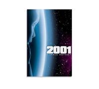 TSNKNP 2001 A Space Odyssey Movie Poster Decorative Painting Canvas Wall Art Living Room Poster Bedroom Painting Wall Art Picture Print Modern Family Room Decor 08 x 12 Inch (20 x 30 cm)