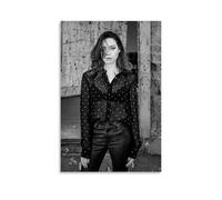 TSNKNP Actress Aubrey Plaza Poster Decorative Painting Canvas Wall Art Living Room Poster Bedroom Painting Wall Art Picture Print Modern Family Room Decor 08 x 12 Inches (20 x 30 cm)