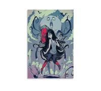 TSNKNP Anime Poster Adventure Time Marceline Poster Decorative Painting Canvas Wall Art Living Room Poster Bedroom Painting Wall Art Picture Print Modern Family Room Decor 12 x 18 Inches (30 x 45 cm)