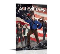 TSNKNP Ash Vs Evil Dead Poster Decorative Painting Canvas Wall Art Living Room Poster Bedroom Painting Wall Art Picture Print Modern Family Room Decor 12 x 18 Inches (30 x 45 cm)