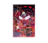 TSNKNP Binding of Isaac Art Cartoon Poster Decorative Painting Canvas Wall Art Living Room Poster Bedroom Painting Wall Art Picture Print Modern Family Room Decor 12 x 18 Inches (30 x 45 cm)