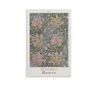 TSNKNP Bower William Morris Poster Decorative Painting Canvas Wall Art Living Room Poster Bedroom Painting Wall Art Picture Print Modern Family Room Decor 16 x 24 Inches (40 x 60 cm)