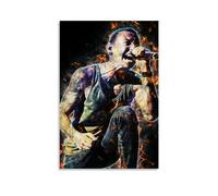 TSNKNP Chester Bennington Art Poster Decorative Painting Canvas Wall Art Living Room Poster Bedroom Painting Wall Art Picture Print Modern Family Room Decor 12 x 18 Inches (30 x 45 cm)
