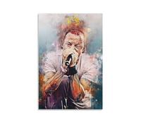 TSNKNP Chester Bennington Poster Decorative Painting Canvas Wall Art Living Room Poster Bedroom Painting Wall Art Picture Print Modern Family Room Decor 12 x 18 Inches (30 x 45 cm)