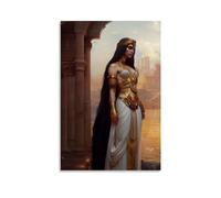 TSNKNP Cleopatra Egyptian Queen Poster Decorative Painting Canvas Wall Art Living Room Poster Bedroom Painting Wall Art Picture Print Modern Family Room Decor 12 x 18 Inches (30 x 45 cm)