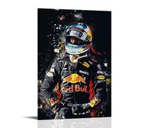 TSNKNP Daniel Ricciardo Poster Decorative Painting Canvas Wall Art Living Room Poster Bedroom Painting Wall Art Picture Print Modern Family Room Decor 16 x 24 Inches (40 x 60 cm)