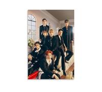 TSNKNP Enhypen Boy Group Poster Decorative Painting Canvas Wall Art Living Room Poster Bedroom Painting Wall Art Picture Print Modern Family Room Decor 08 x 12 inches (20 x 30 cm)