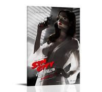 TSNKNP Eva Green Sin City Poster Decorative Painting Canvas Wall Art Living Room Poster Bedroom Painting Wall Art Picture Print Modern Family Room Decor 12 x 18 Inches (30 x 45 cm)