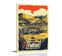 TSNKNP Fallout Fanart Poster Decorative Painting Canvas Wall Art Living Room Poster Bedroom Painting Wall Art Picture Print Modern Family Room Decor 08 x 12 Inches (20 x 30 cm)