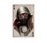 TSNKNP Fallout New Vegas Video Games Poster Decorative Painting Canvas Wall Art Living Room Poster Bedroom Painting Wall Art Picture Print Modern Family Room Decor 12 x 18 Inches (30 x 45 cm)