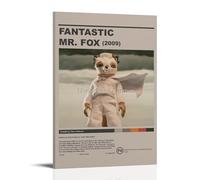 TSNKNP Fantastic Mr. Fox Art Poster Decorative Painting Canvas Wall Art Living Room Poster Bedroom Painting Wall Art Picture Print Modern Family Room Decor 12 x 18 Inches (30 x 45 cm)