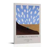 TSNKNP Georgia O Keeffe in The Patio Art Poster Decorative Painting Canvas Wall Art Living Room Poster Bedroom Painting Wall Art Picture Print Modern Family Room Decor 16 x 24 Inches (40 x 60 cm)