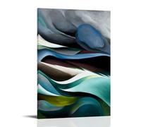 TSNKNP Georgia O Keeffe The Lake Poster Decorative Painting Canvas Wall Art Living Room Poster Bedroom Painting, Wall Art Picture Print Modern Family Room Decor 08 x 12 Inch (20 x 30 cm)