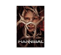 TSNKNP Hannibal TV Poster Decorative Painting Canvas Wall Art Living Room Poster Bedroom Painting Wall Art Picture Print Modern Family Room Decor 12 x 18 Inches (30 x 45 cm)