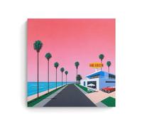 TSNKNP Hiroshi Nagai Tree And Road Wall Art Poster Living Room Bedroom Modern Decor 30x30cm