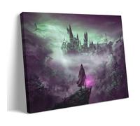 TSNKNP Hogwarts Art Poster Decorative Painting Canvas Wall Art Living Room Poster Bedroom Painting Wall Art Picture Print Modern Family Room Decor 24 x 36 Inches (60 x 90 cm)