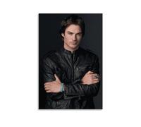 TSNKNP Ian Somerhalder Poster Decorative Painting Canvas Wall Art Living Room Poster Bedroom Painting Wall Art Picture Print Modern Family Room Decor 24 x 36 Inches (60 x 90 cm)