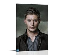 TSNKNP Jensen Ackles Poster Decorative Painting Canvas Wall Art Living Room Poster Bedroom Painting Wall Art Picture Print Modern Family Room Decor 12 x 18 Inches (30 x 45 cm)