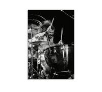TSNKNP John_Bonham Poster Decorative Painting Canvas Wall Art Living Room Poster Bedroom Painting Wall Art Picture Print Modern Family Room Decor 12 x 18 Inches (30 x 45 cm)