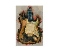 TSNKNP John Mayer Electric Guitar Poster Decorative Painting Canvas Wall Art Living Room Poster Bedroom Painting Wall Art Picture Print Modern Family Room Decor 16 x 24 Inches (40 x 60 cm)