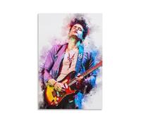 TSNKNP John Mayer Play Guitar Poster Decorative Painting Canvas Wall Art Living Room Poster Bedroom Painting Wall Art Picture Print Modern Family Room Decor 12 x 18 Inches (30 x 45 cm)