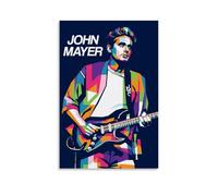 TSNKNP John Mayer Pop Singer Poster Decorative Painting Canvas Wall Art Living Room Poster Bedroom Painting Wall Art Picture Print Modern Family Room Decor 16 x 24 Inches (40 x 60 cm)