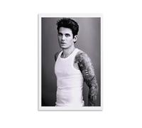 TSNKNP John Mayer Poster Decorative Painting Canvas Wall Art Living Room Poster Bedroom Painting Wall Art Picture Print Modern Family Room Decor 08 x 12 Inches (20 x 30 cm)