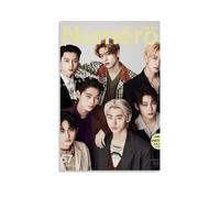 TSNKNP Kpop Singer Enhypen Poster Decorative Painting Canvas Wall Art Living Room Poster Bedroom Painting Wall Art Picture Print Modern Family Room Decor 12 x 18 Inches (30 x 45 cm)
