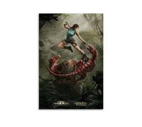 TSNKNP Lara Croft Poster Decorative Painting Canvas Wall Art Living Room Poster Bedroom Painting Wall Art Picture Print Modern Family Room Decor 12 x 18 Inches (30 x 45 cm)