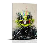 TSNKNP Lewis Hamilton Poster Decorative Painting Canvas Wall Art Living Room Poster Bedroom Painting Wall Art Picture Print Modern Family Room Decor 16 x 24 Inches (40 x 60 cm)