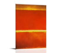 TSNKNP Mark Rothko Saffron Poster Decorative Painting Canvas Wall Art Living Room Poster Bedroom Painting Wall Art Picture Print Modern Family Room Decor 16 x 24 Inches (40 x 60 cm)