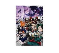TSNKNP My Hero Academia Hero Anime Poster Decorative Painting Canvas Wall Art Living Room Poster Bedroom Painting Wall Art Picture Print Modern Family Room Decor 12 x 18 Inches (30 x 45 cm)